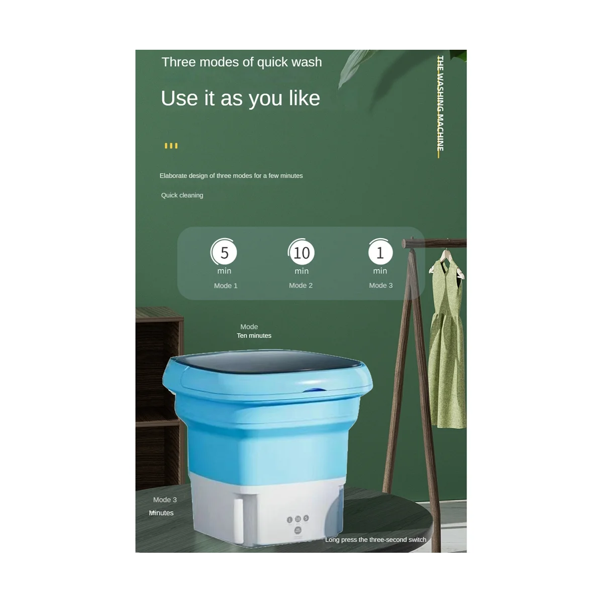 ポータブルミニ洗濯機,ペースウォッシャー,折りたたみ式,キャンプ用,Strava,ピンクプラグ