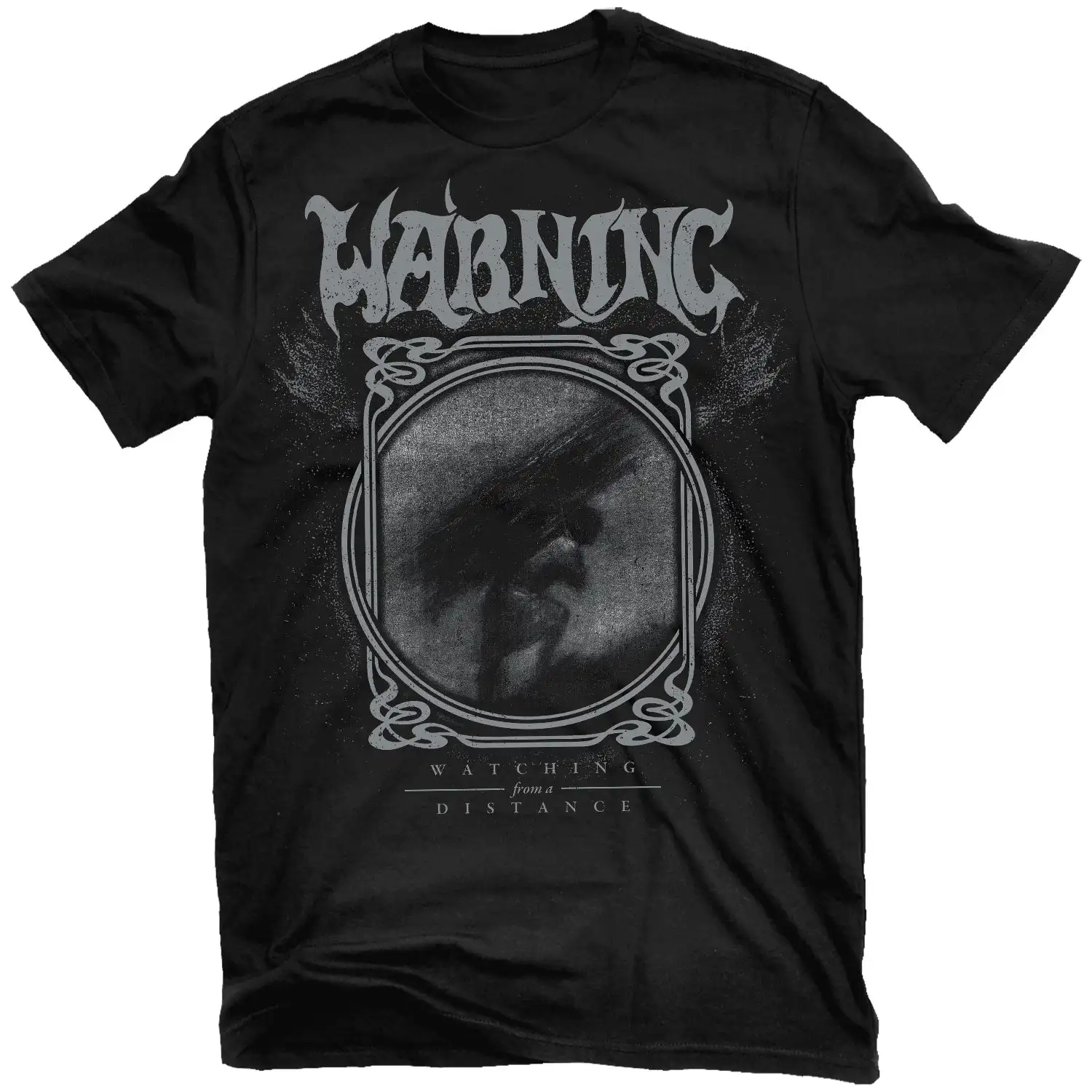 Watching From A Distance  Rock Band Graphic Tee 100% Cotton Round Neck Casual Unisex T-shirt Summer Top