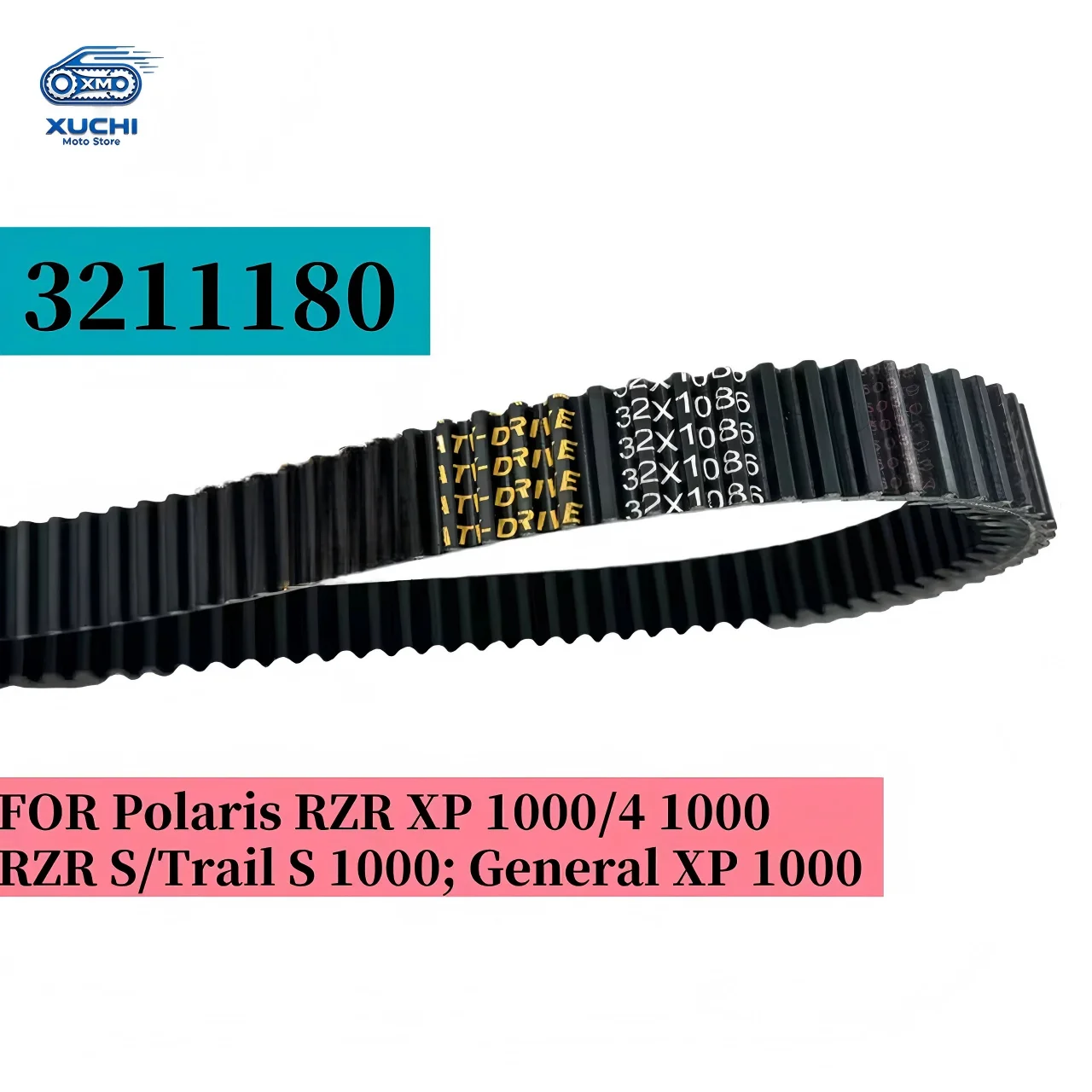 UTV Drive Belt 1086x32 Kevlar Replacement 3211180 For Polaris RZR XP 4 S 1000 General 999cc 2015 2016 2017 2018 2019 2020 2021