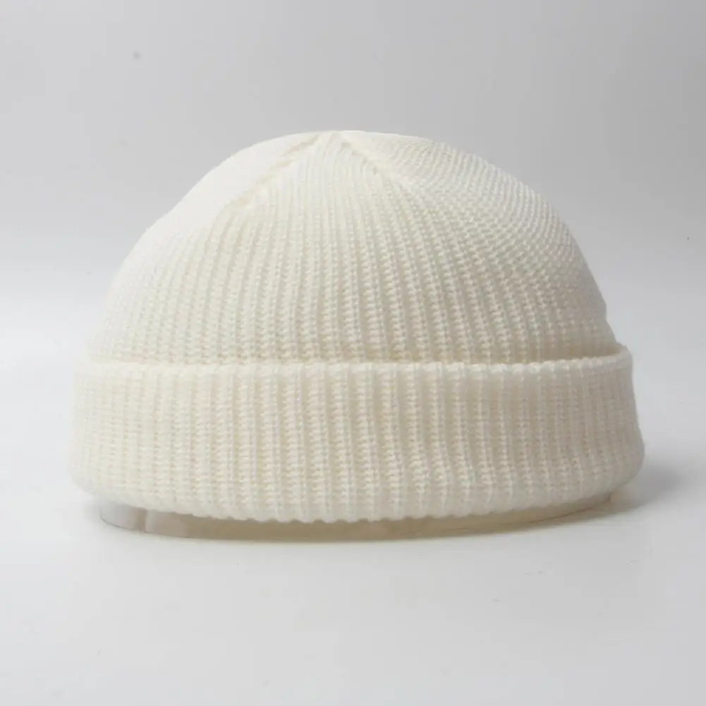 Winter Hat Cozy Knitted Dome Hat for Winter Outdoor Activities Unisex Solid Color Ear Cap for Skiing Wear Autumn