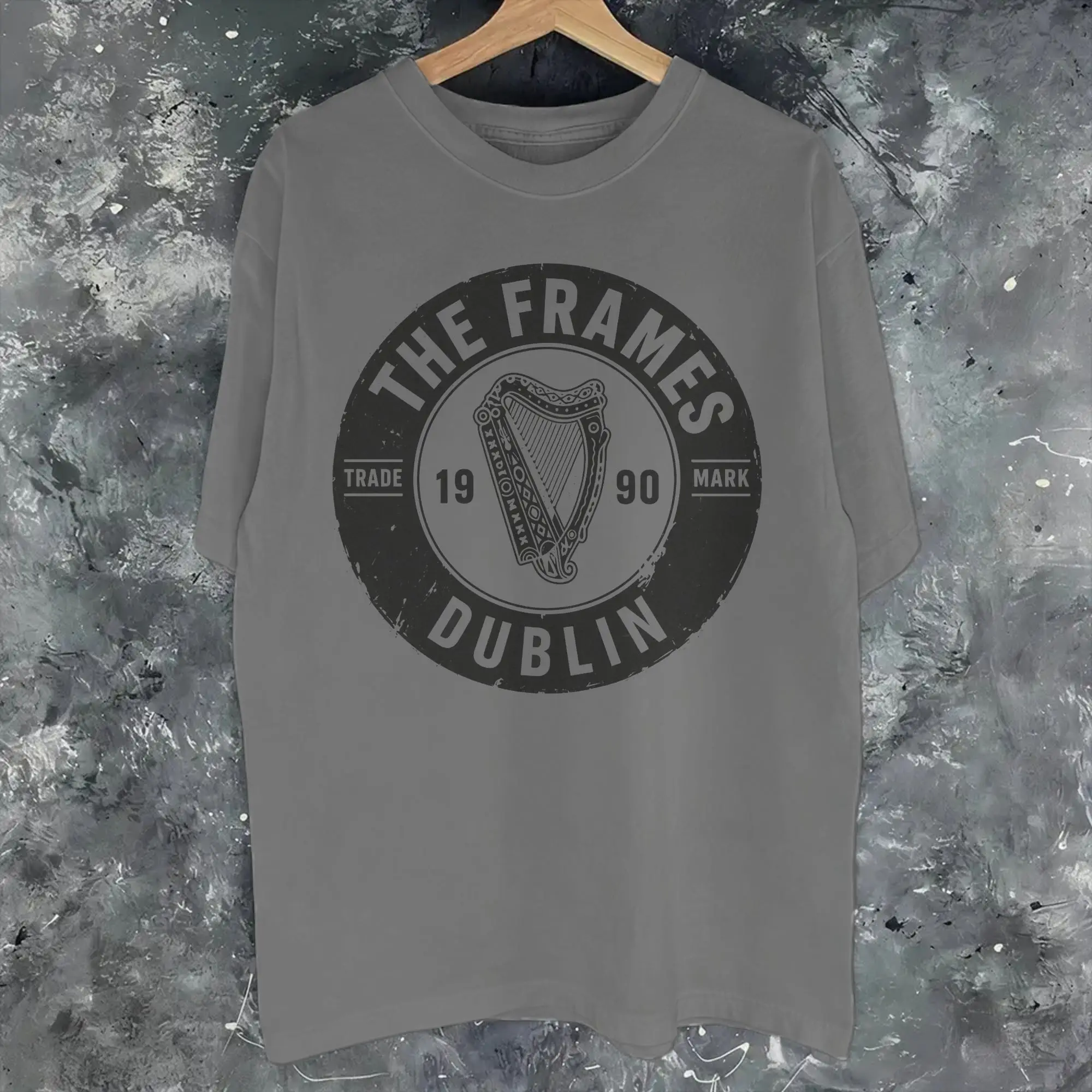 Printed The Frames -  T Shirt for Men Women  Pure Cotton Tee Shirt Short Sleeve Tops