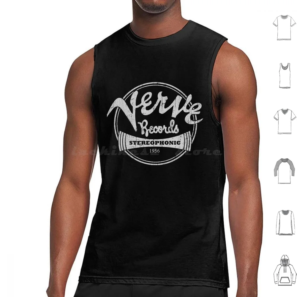 Verve Records Tank Tops Vest Sleeveless Verve Records Verve Records 1956 The Verve Records Verve Records Art Verve Records