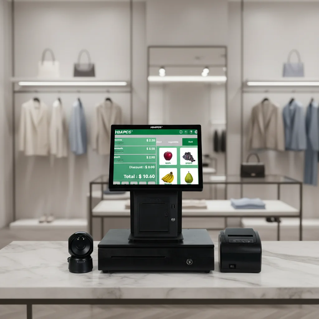 

POS-терминал HBAPOS-Q5 15 дюймов с сенсорным экраном, универсальный, для квадроциклов и мотовездеходов, хит продаж для малого бизнеса, кассовый аппарат для учета платежей для малых предприятий