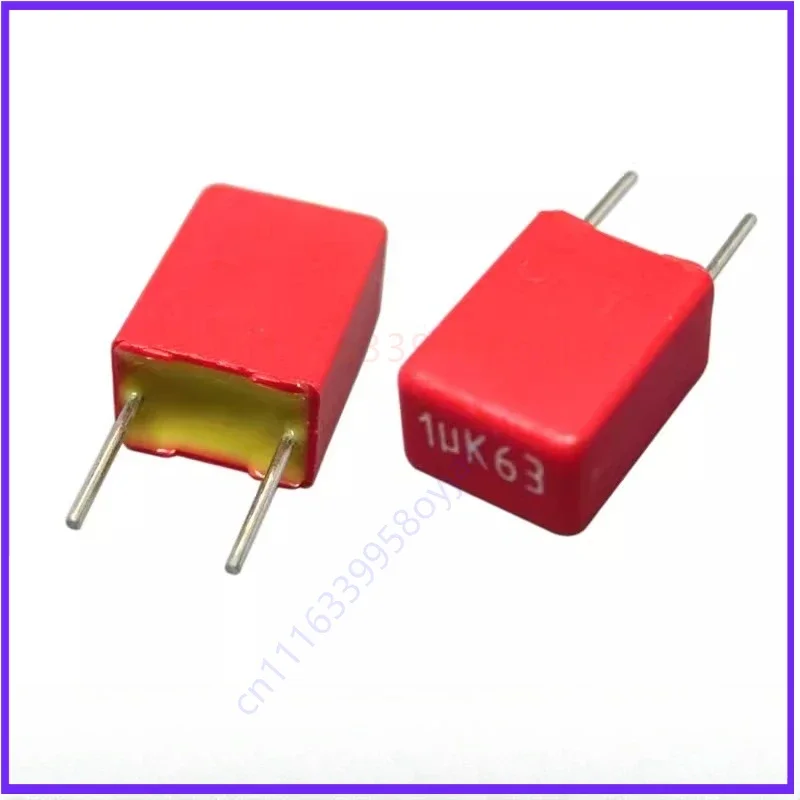 Genuine for WIMA 1uF 63V 105 MKS2 High-Fidelity Film Capacitor 20pcs