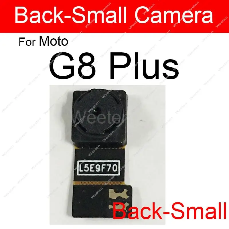 Front Rear Camera For Motorola Moto G8 G8 Plus G8 Play G8 Power Lite Small Facing Front Back Main Camera Module Parts