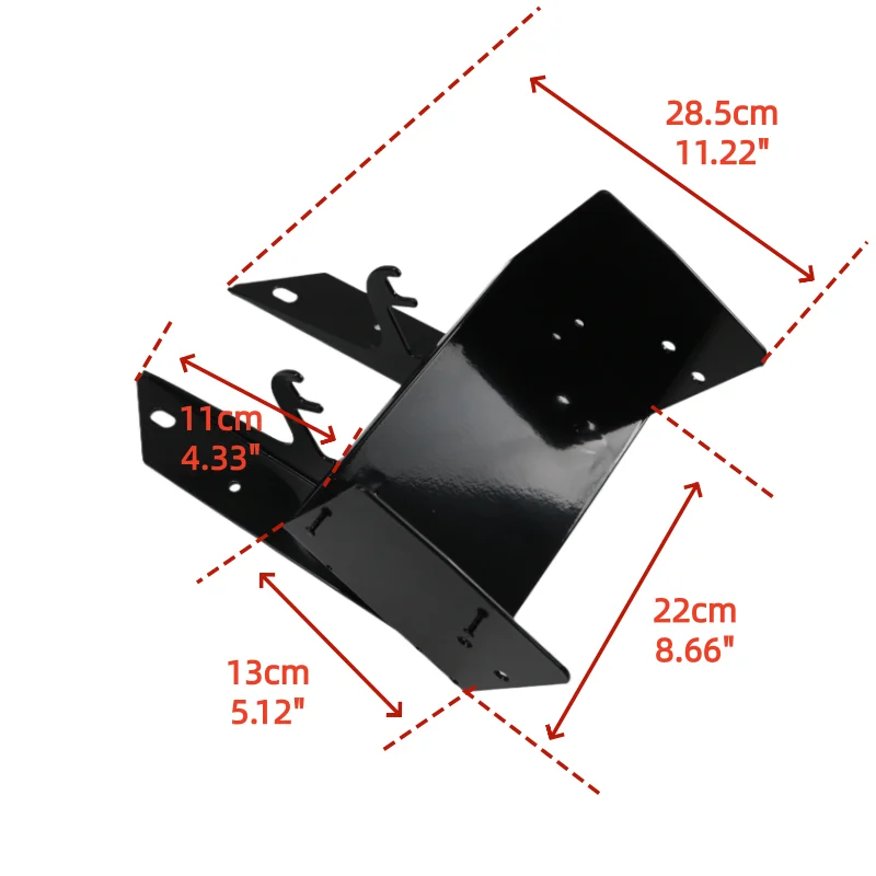 Motorcycle Inner Fairing Mount Radio Bracket  Holder for Harley Touring Road Glide FLTR 1998-2013  