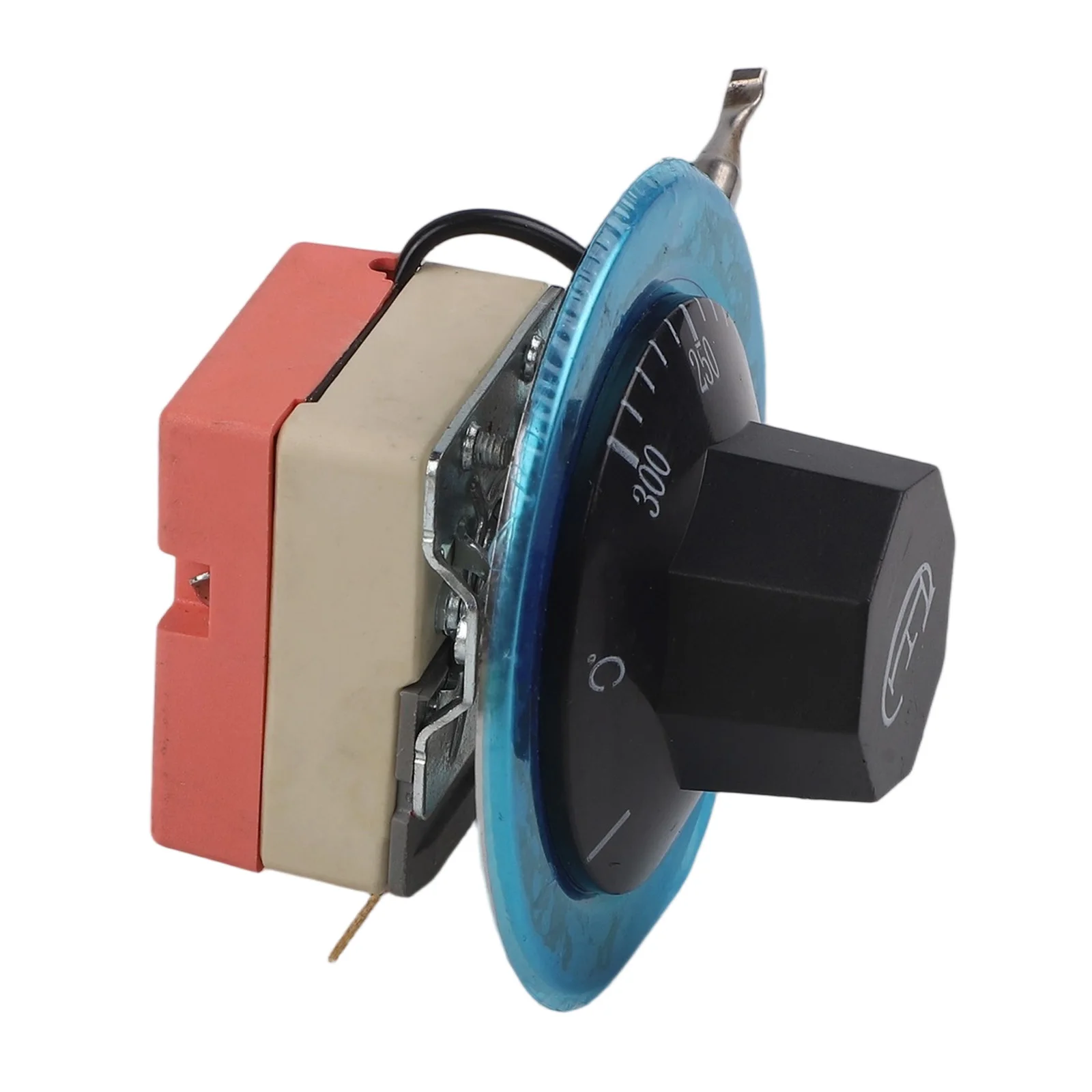 Термостат переменного тока 250 В, регулируемый термостат, детали кухонной техники, черный термостат, простая установка, максимальный ток 16 А