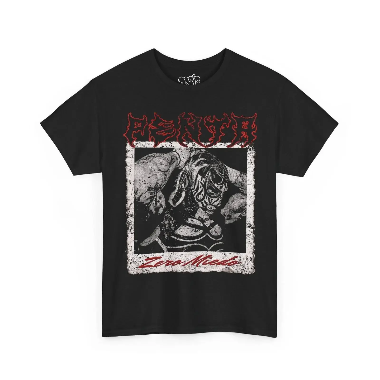 Penta Zero Miedo Grunge T Shirt 0 Fan Pentagon vintage Washed Breathable Casual Slightly Soft Stretched Versatile Stylish