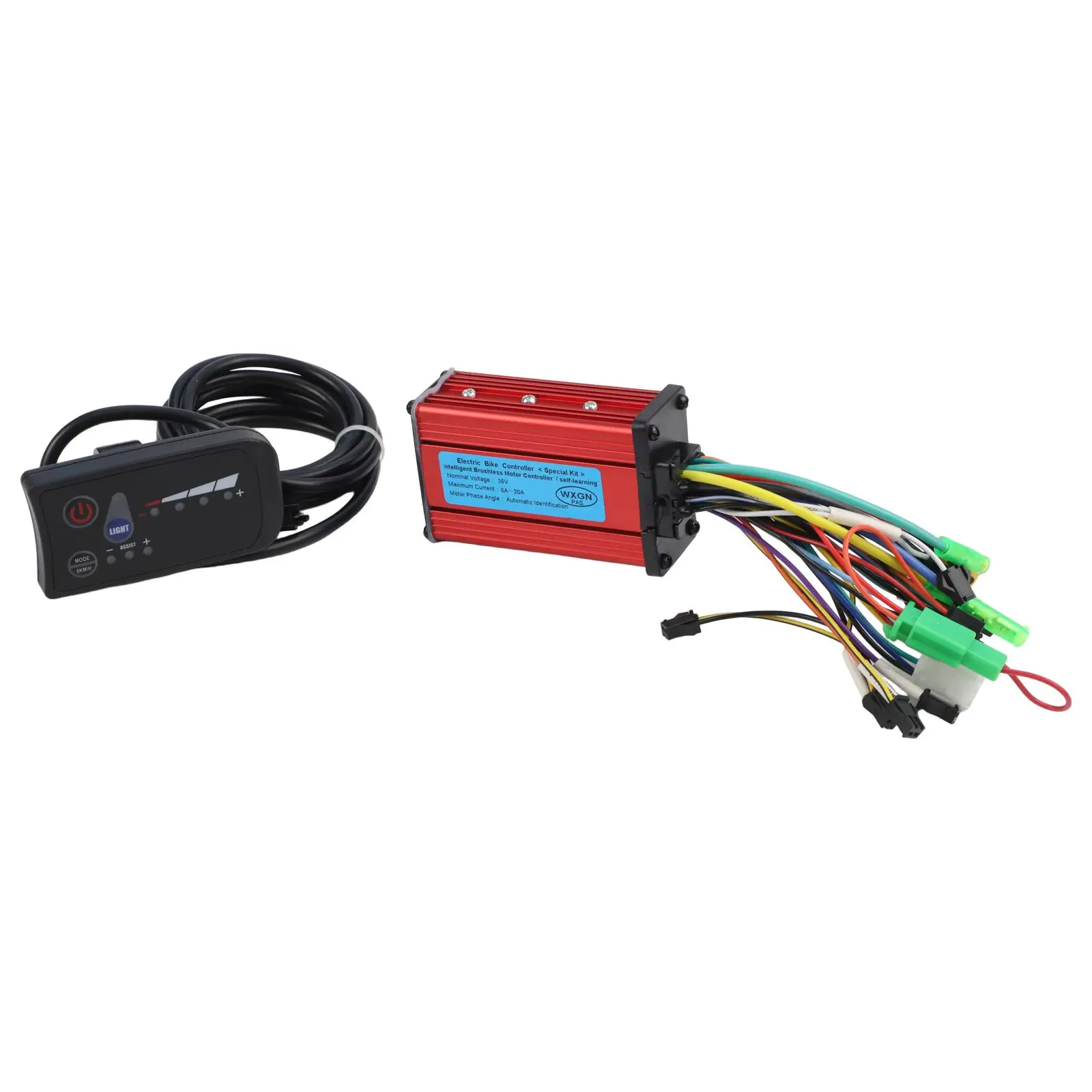 

LCD Monitor Brushless Controller for Ebike Applications Compatible with Both 36V and 52V Systems for Optimal Performance
