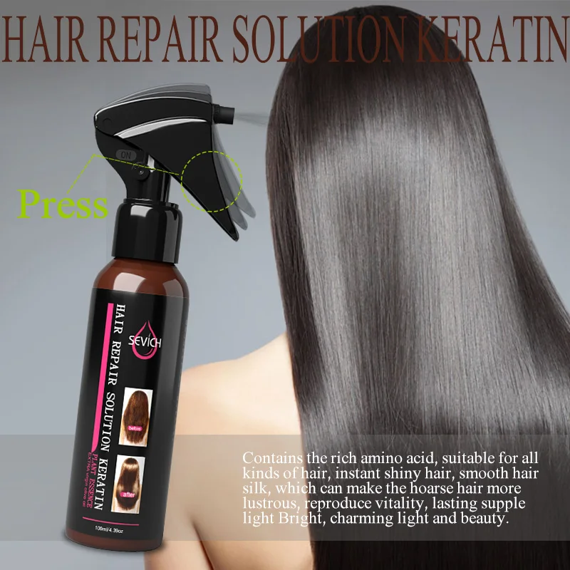 Sevich 100ml Hair Repair Spray Repairs damage restore soft hair for all hair types keratin Hair & Scalp Treatment