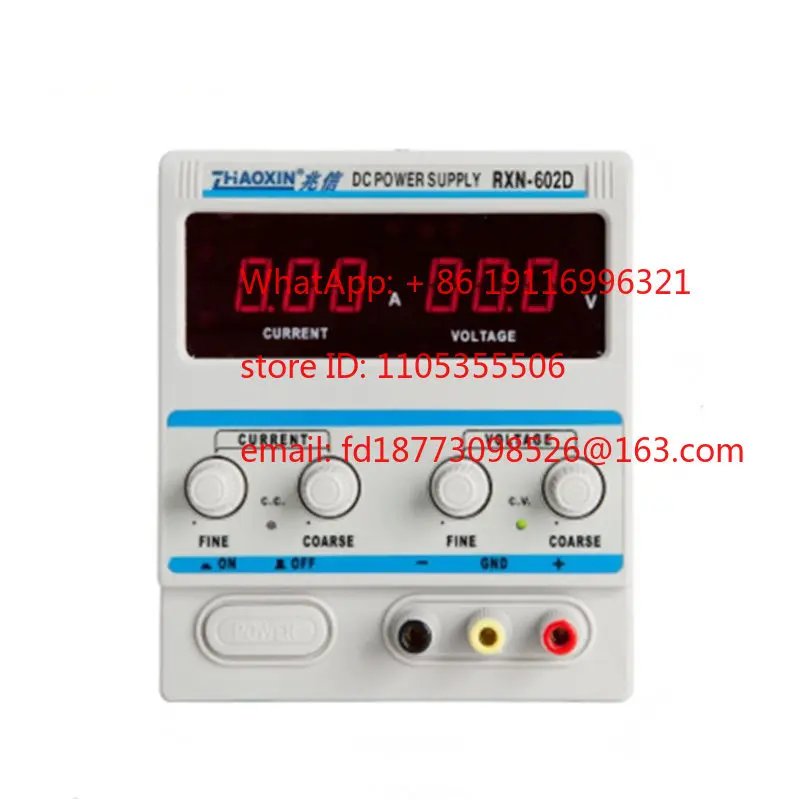 

Линейный регулируемый источник питания постоянного тока RXN-605D 15В/30В/60В 3А/5А/10А
