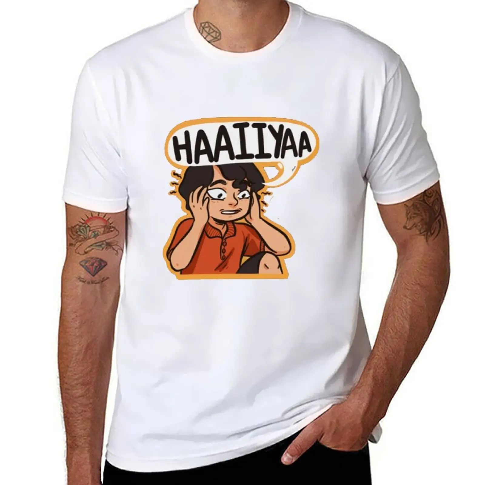 

Uncle Roger HAIIYAA Merch T-Shirt cotton t shirts high quality anime t shirts oversize T-Shirt