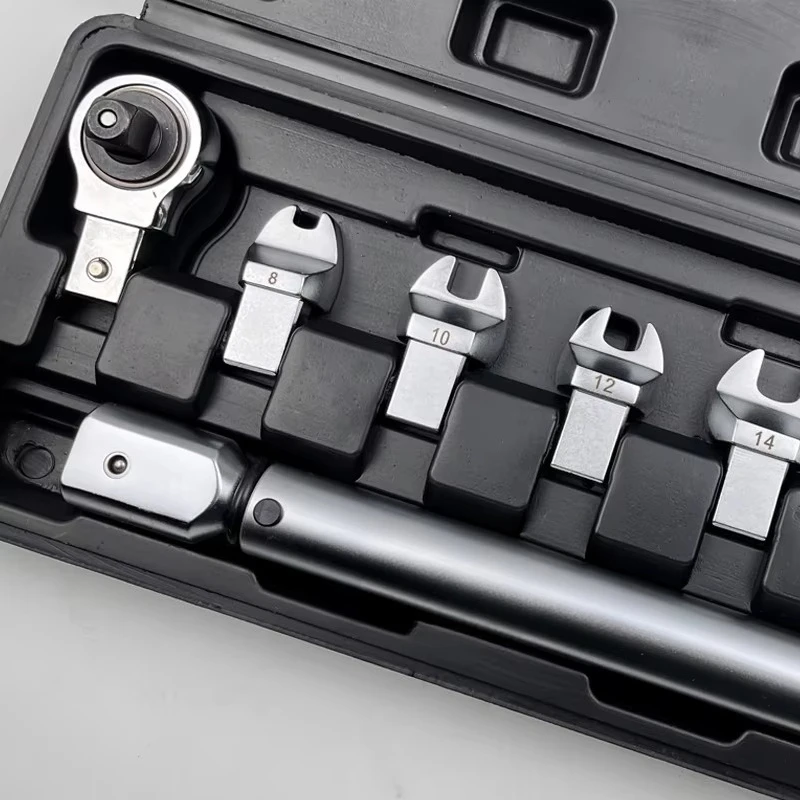 10-110N.m 9*12 12pcs Open Head Ratchet Torque Wrench Set