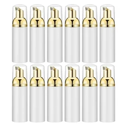 12pcs/lot 2oz/60ml Travel Foam Pump Bottle Lash Shampoo Bottles for Hand Sanitizer Liquid
