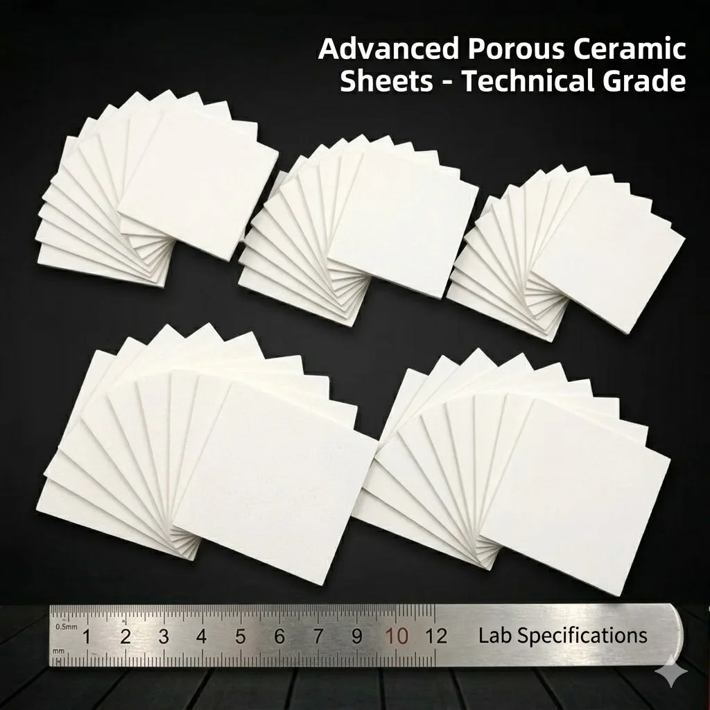 

High Temperature Resistant Alumina Ceramic Sheet Customizable Heat Dissipation Spacer Wear Resistant