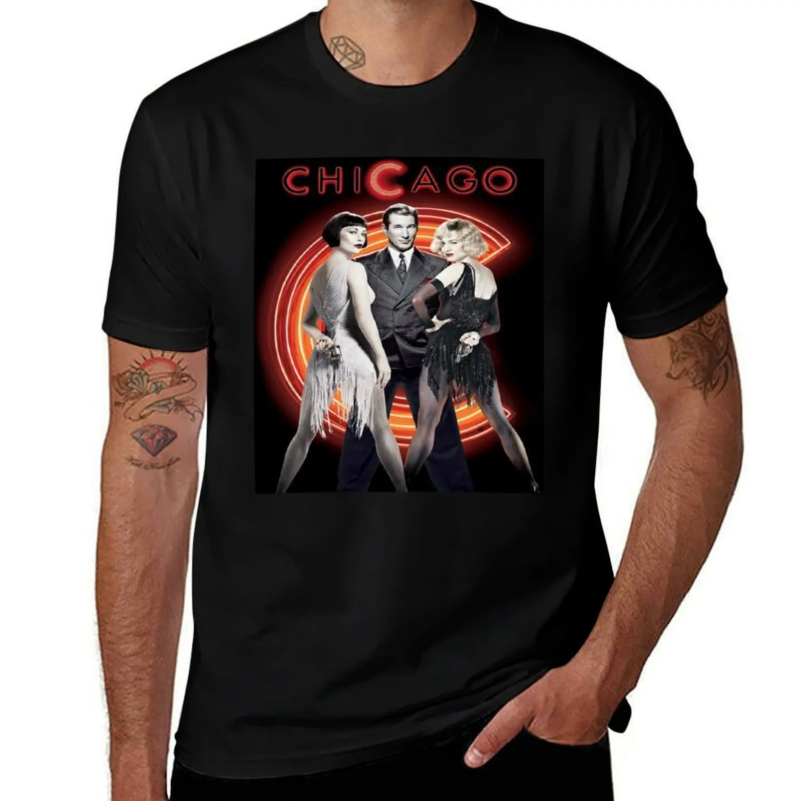 

Chicago Movie 2002 T-Shirt t shirt man cotton man t shirt graphic T-Shirt
