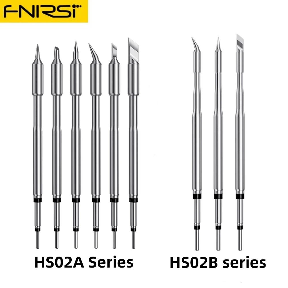 FNIRSI HS-02 Solder Head Replacement Kit B2 C2 JS I K Ku HS-02A/B Series Solder Irons