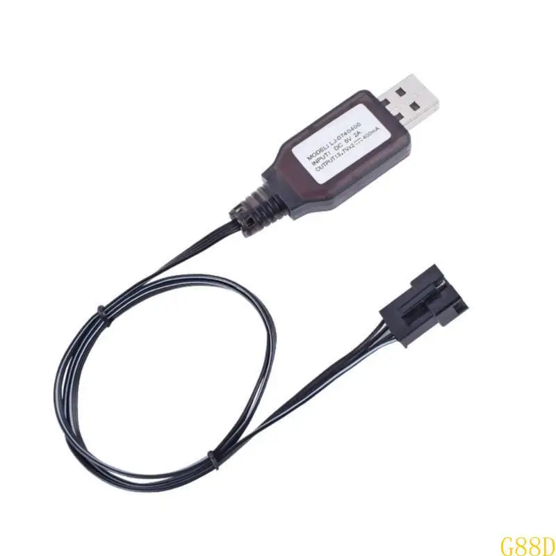 SM4P 7,4 V USB Ladekabel 4Pin Lithium Batterie Ladegerät Kabel Linie für DE36W DE65 HM202 EC08 EC16 Auto Reparatur – Detail 5