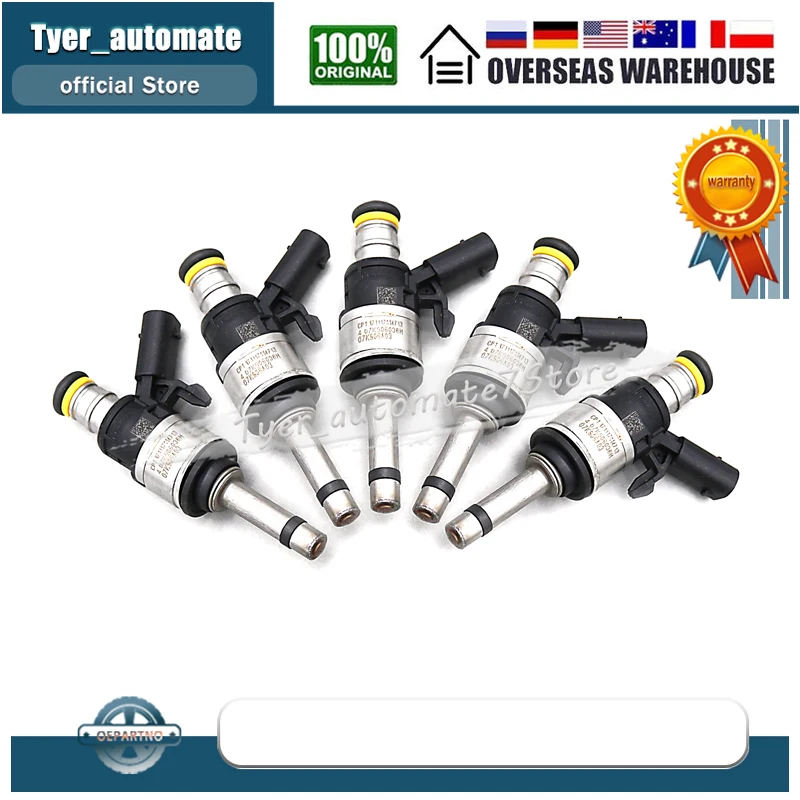 For 2016 Audi RS3 quattro 8V 2017 Audi TTRS Coupe Roadster 8S 07K906036H 07K-906-036-H Fuel Injector