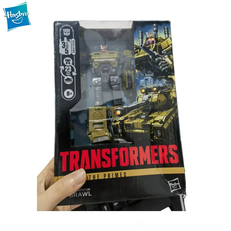 

Новая оригинальная игрушка Hasbro Transformers AGE OF THE PRIMES COMBATICON BRAWL Voyager Class, модель фигурки, игрушка на день рождения