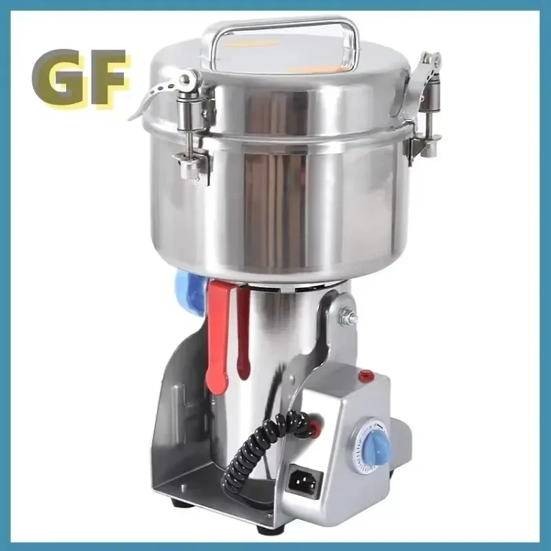 

YB-2500A Food Mill Powder Machine 2500G Large Capacity Ultrafine Household Grain Chinese Grinder Medicine 110V/220V 3500W
