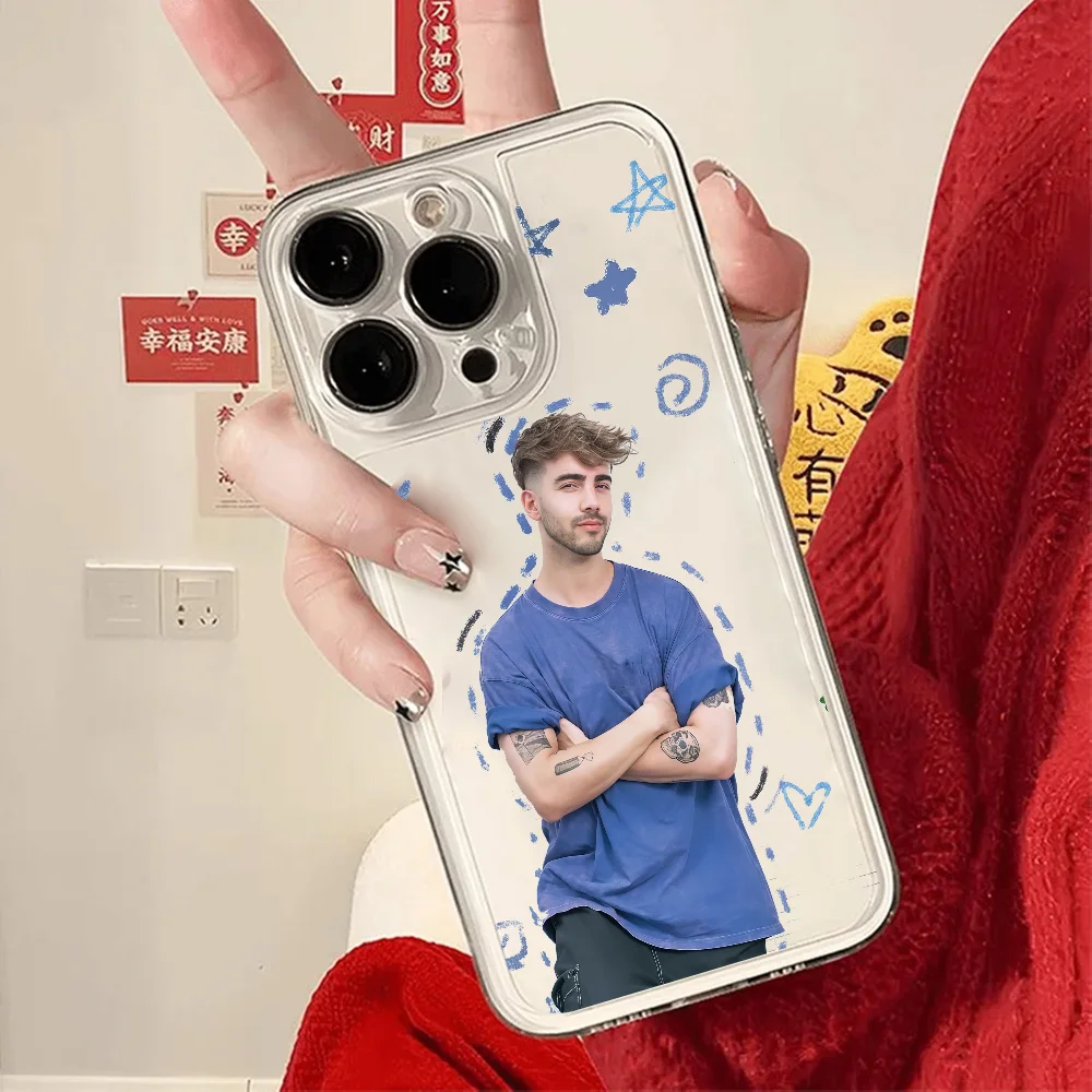 Singer Fede Vigevani Apeed Up phone case FUNDA For iPhone 12 11 13 14 15 16 17MINI Max Pro Plus Clear Back Cover Shockproof Soft