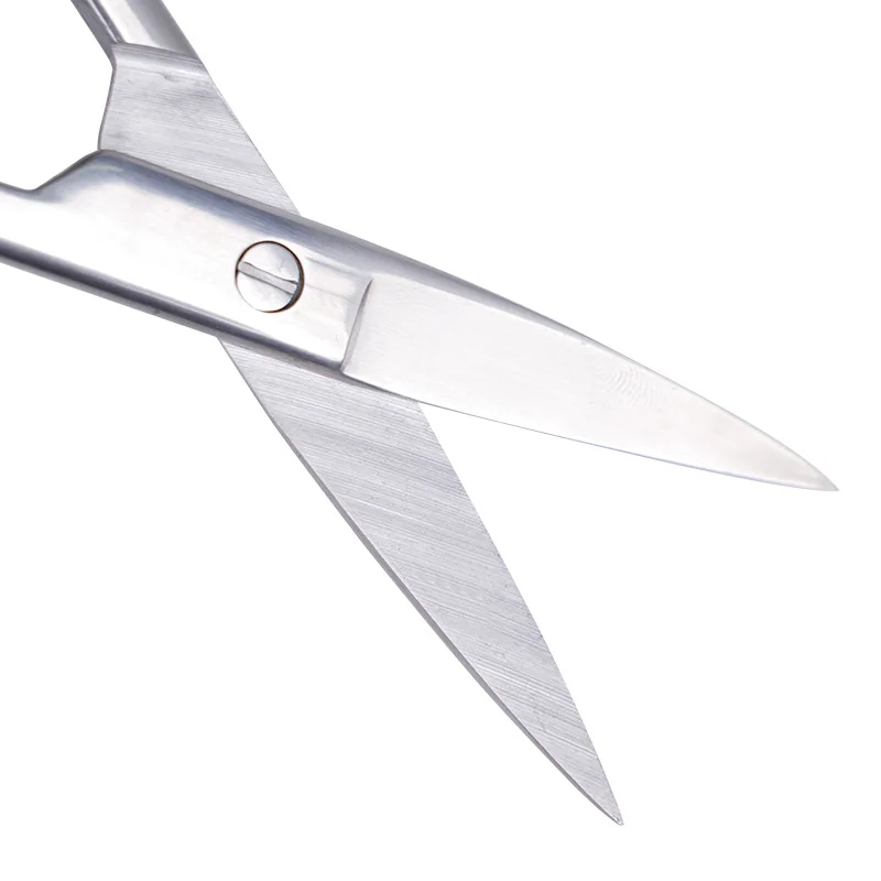 Animal Veterinary Vet Medical Stainless Steel Surgical Scissors Straight curved Tip Haircut Scissors 10cm/12.5cm/14cm/16cm/18cm