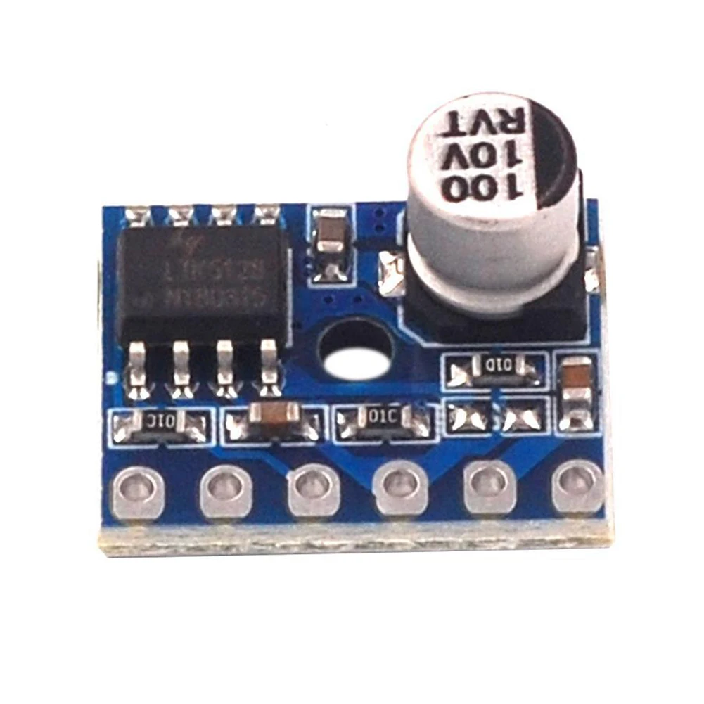 5128 Digital Amplifier Board Module Mono 5W Class D Digital Power Amplifier Board DC2.5-5.5V Low Distortion for USB Speakers