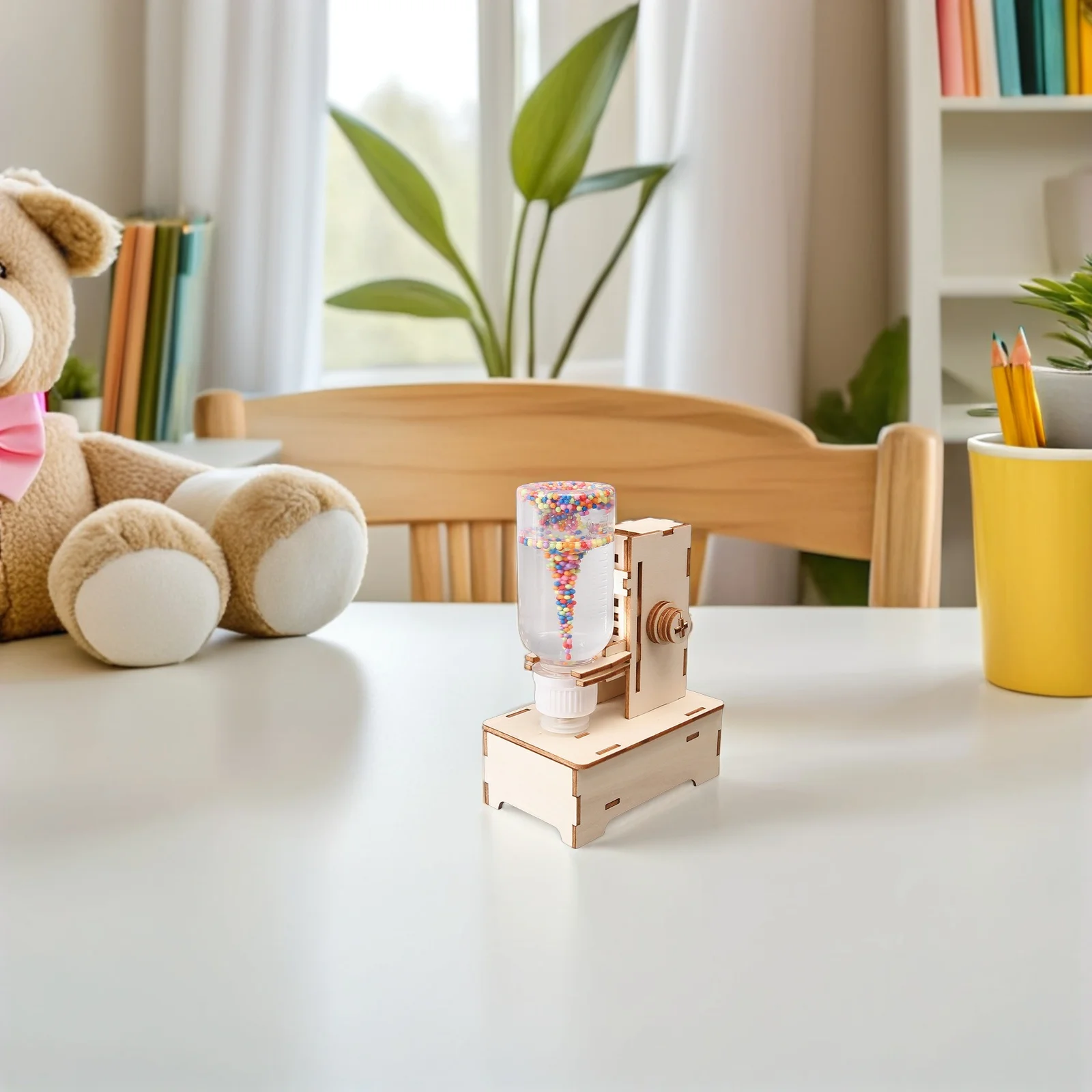 Zestaw do eksperymentów naukowych Tornado, 2 szt., edukacyjny zestaw STEM, nauka fizyki, gadżet na biurko dla dzieci, do nauki w domu