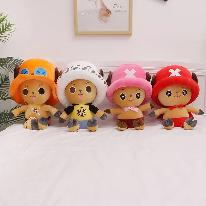 One Piece 30CM 4 Types Anime Piece Chopper Plush Toy Soft Stuffed High Quality Game Cute Kawaii Lovely chopper toy Gift