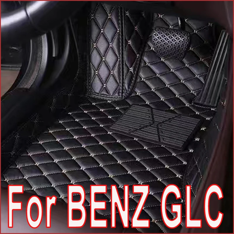 Car floor mats for BENZ GLC COUPE SUV X253 C253 2017 2018 2019 2020 Custom auto foot Pads automobile carpet cover