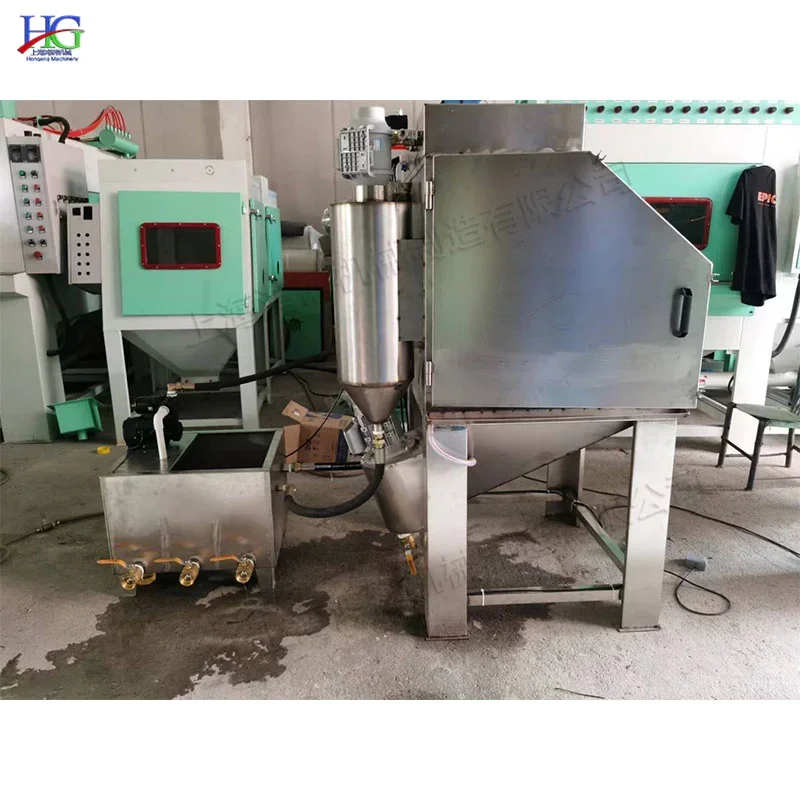 

Stainless steel wet dust collector Environmentally friendly water jet rust removal equipment Manual wet sand blasting machine