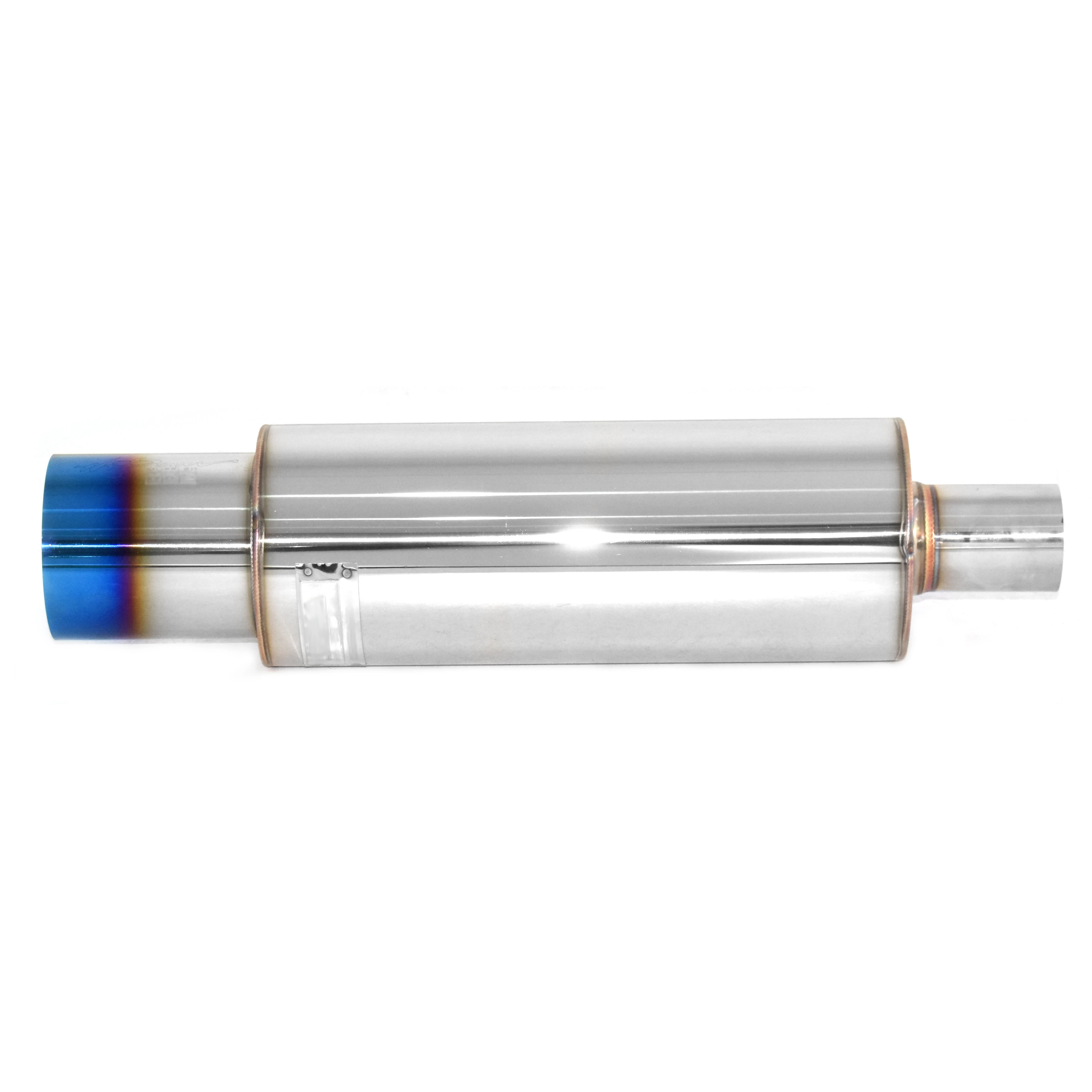 For High Quality Stainless Steel Universal Exhaust Muffler In51 Out90 Long468 Quality Exhaust Pipes