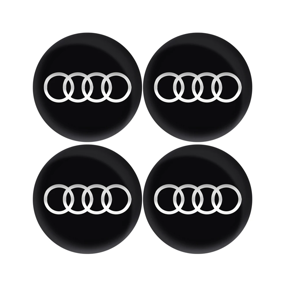 56/60/63/65/68MM Auto Rad Center Hub Caps Reifen Felge Abdeckung Aufkleber Für Audi Sline RS A3 A4 B8 8P 8V B6 A5 A6 C7 Q5 C6 A1 Q7 Q3 TT