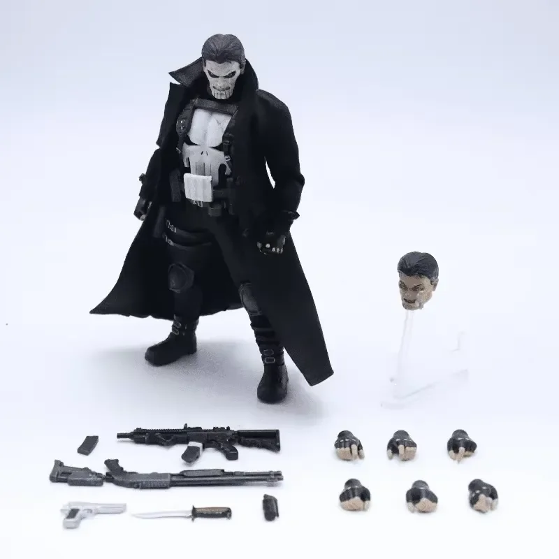 Preventa Joy Man Toys JM010 1/12 Scale Collectible Action Figure for Punisher No Judge Anti-Hero Male Soldier 6 Inch Model