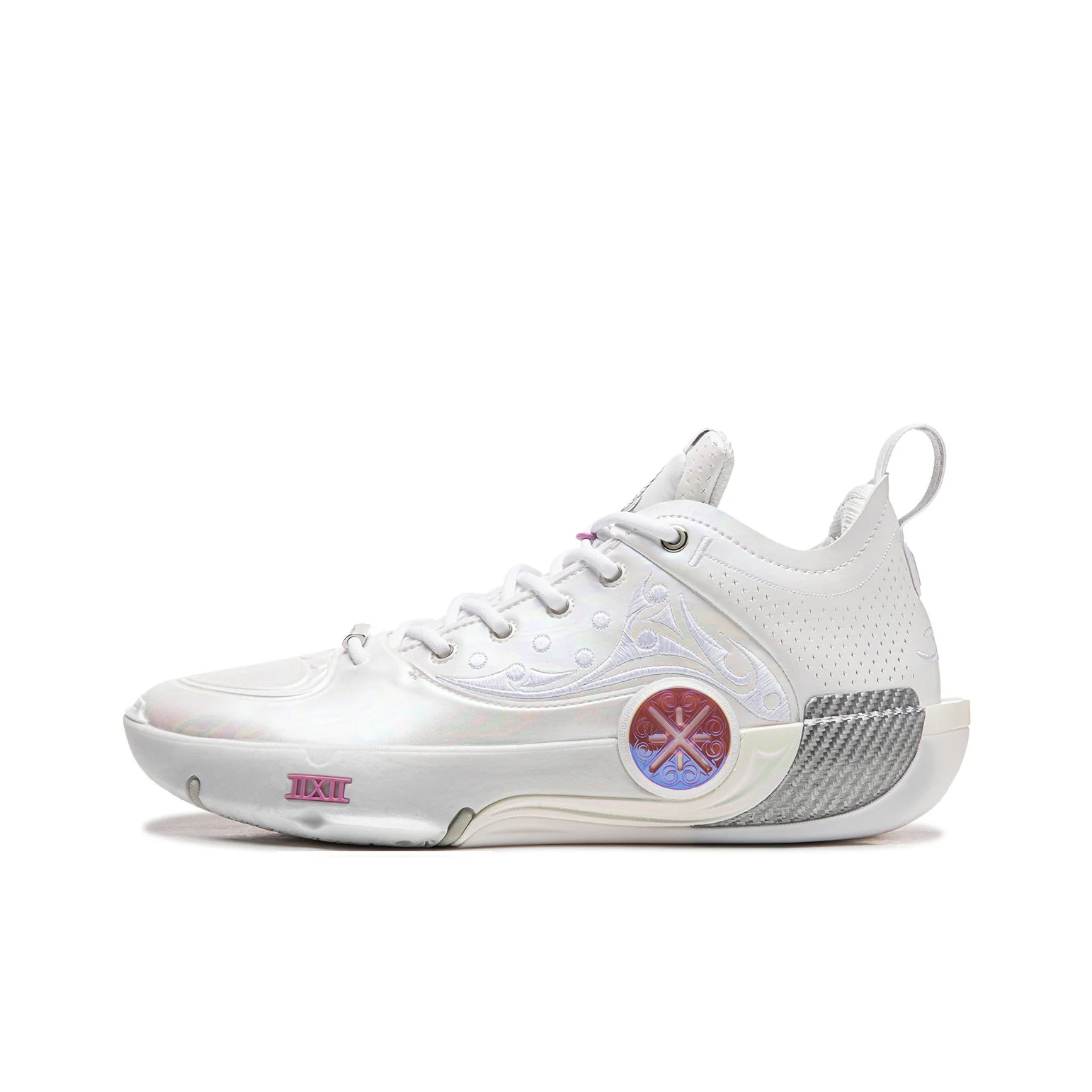 Li Ning WOW12 Performance Basketball Shoes Men's Standard White ABAV013-21