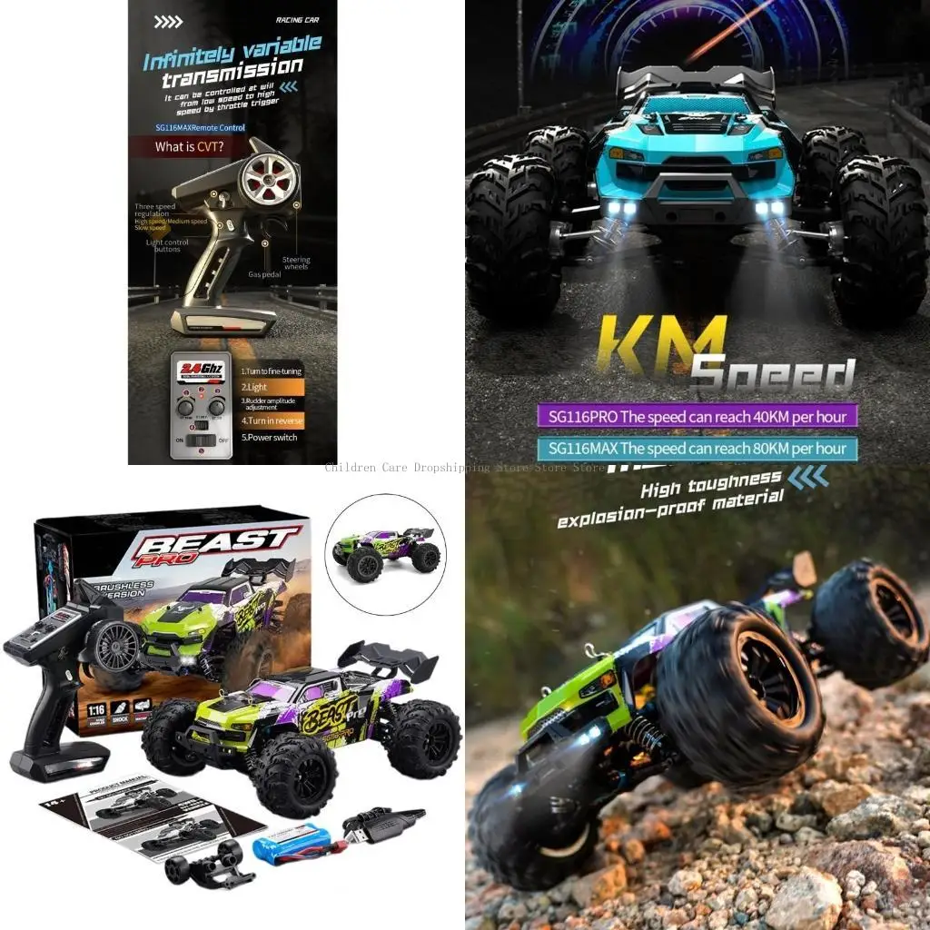 

Exquisite 1:16 Model Car Stunt Vehicle Remote Control Car for Boys Birthday Gifts Four-wheel Drift Model SUV Model