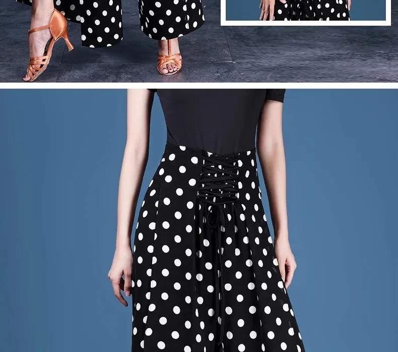 Beisha's new spring and summer dance pants for women's Latin dance, which are long pants for international standard dance and al