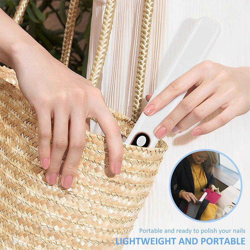 Nail Drill Handle Pen Nail File Machine Rechargeable Nail Drill Tools for Acrylic Gel Nails Polishing Pedicure Manicure Set