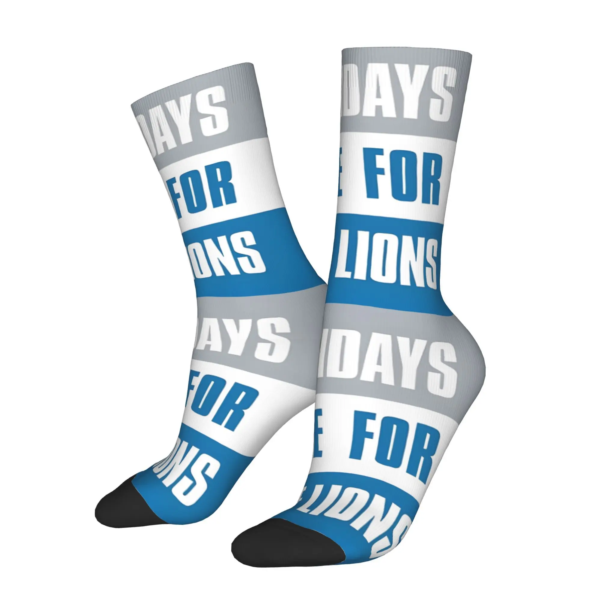 

Мужские носки в стиле ретро Sundays Are For The Lions Детройт, новинка унисекс, носки Crazy Crew, подарок