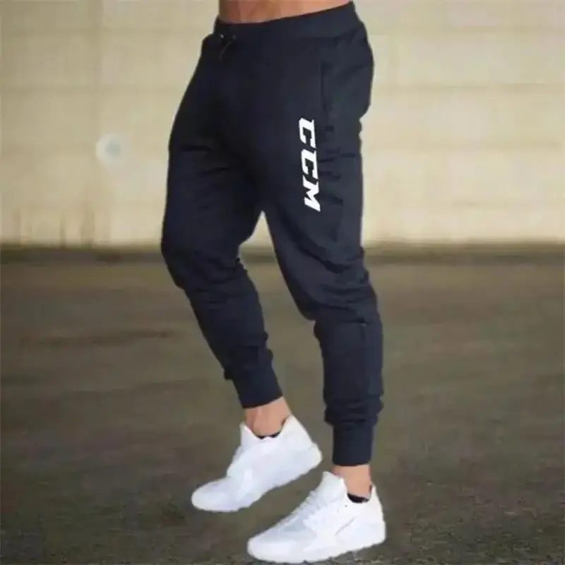 

2024 New Printed Pants Autumn CCM Men/Women Running Joggers Sweatpant Sport Casual Trousers Fitness Gym Breathable Pant