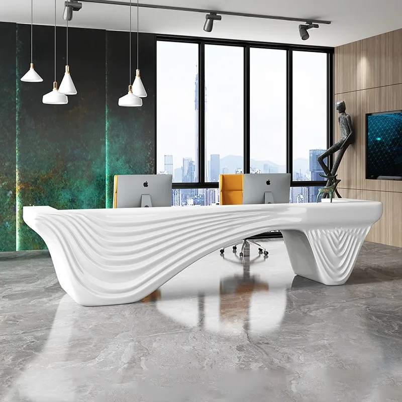 Beauty Piccola Reception Desks Modern Office Desk Aesthetic Counter Cash Shop Lada Recepcyjna Locker Atril Cash Register Table