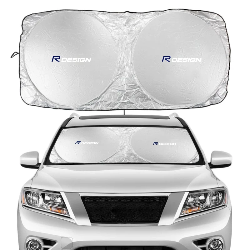 

Car windshield awning covered with sun UV protection front window awning auto accessories For Volvo XC60 S60 V40 V50 V60 S80 S40