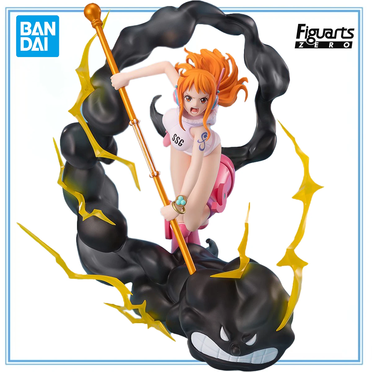 100% оригинал в наличии Bandai Spirits Figuarts ZERO One Piece Nami Zeus Lightning Blast Аниме Фигурка Коллекция Серия Модель Игрушки