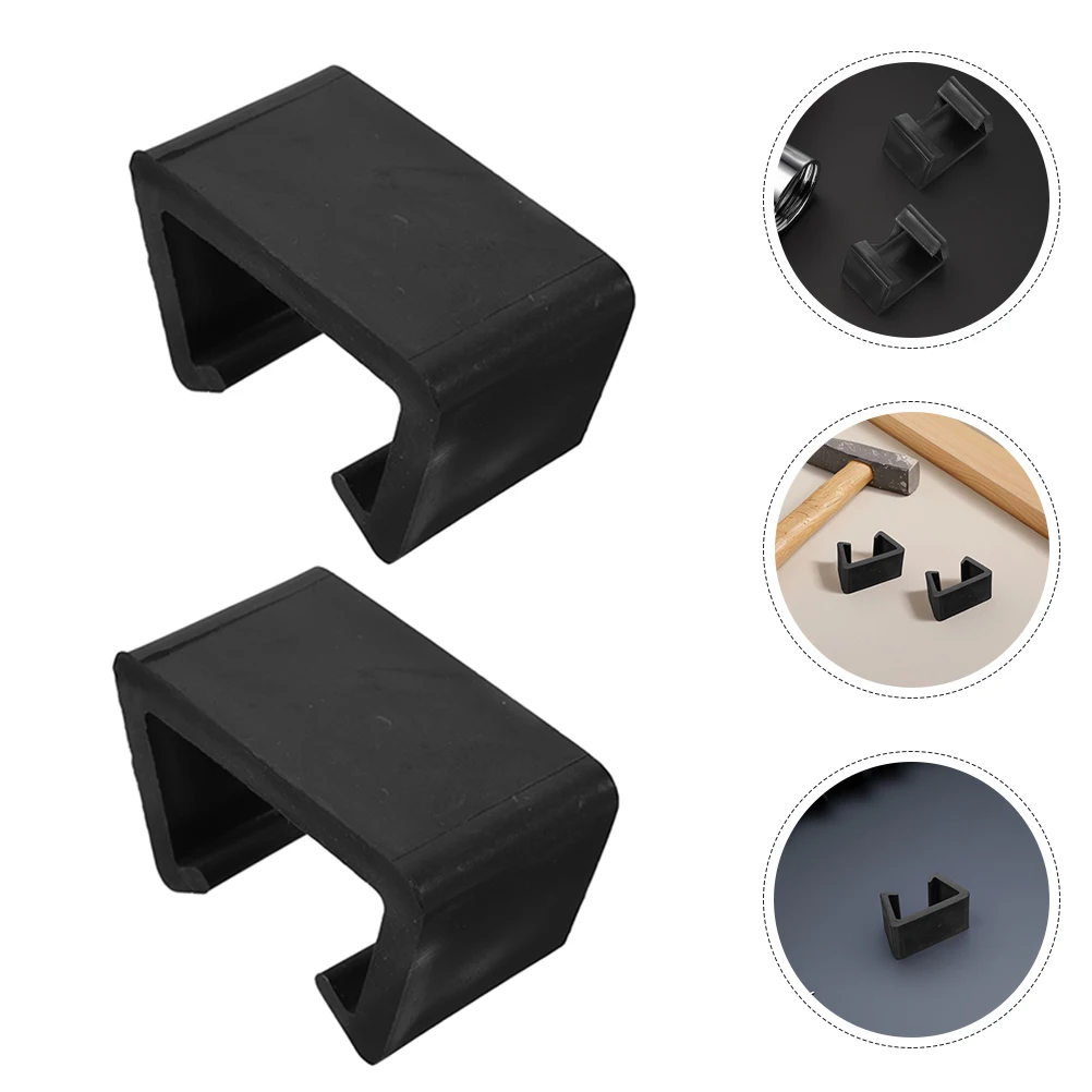 

8 Pcs Outdoor Chairs Fasteners Clip Holder for Office Furniture Clips Wicker Backyard Black Beach Connector Module