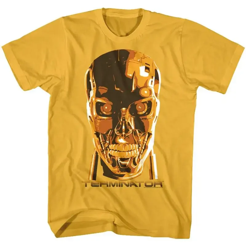 Terminator T800 Cyborg Skull Men's T Shirt