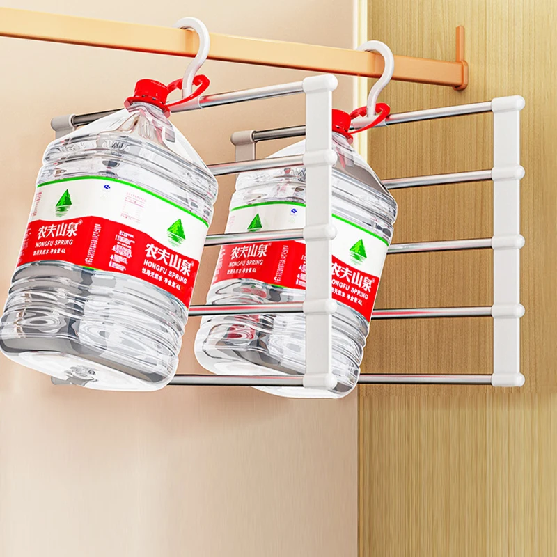 Ladder Trouser Hanging Folding Trouser Rack Multifunctional Trouser Rack Trouser Rack Stainless Steel Trouser Hanging Rack