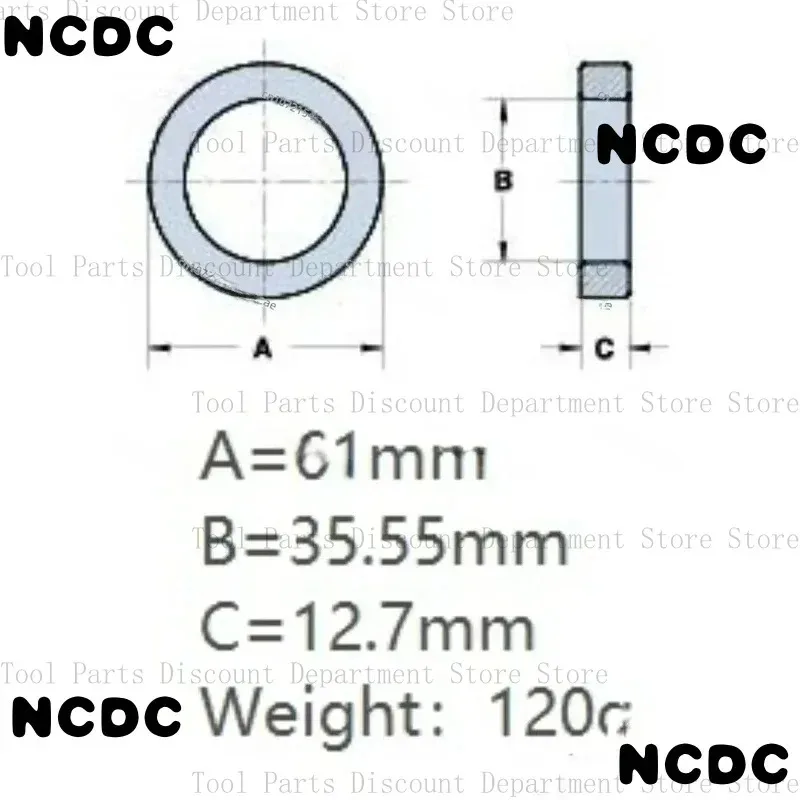 1 шт. FT240-43 FT-240-43 американское радиочастотное ферритовое кольцо коротковолновая антенна балун магнитный сердечник