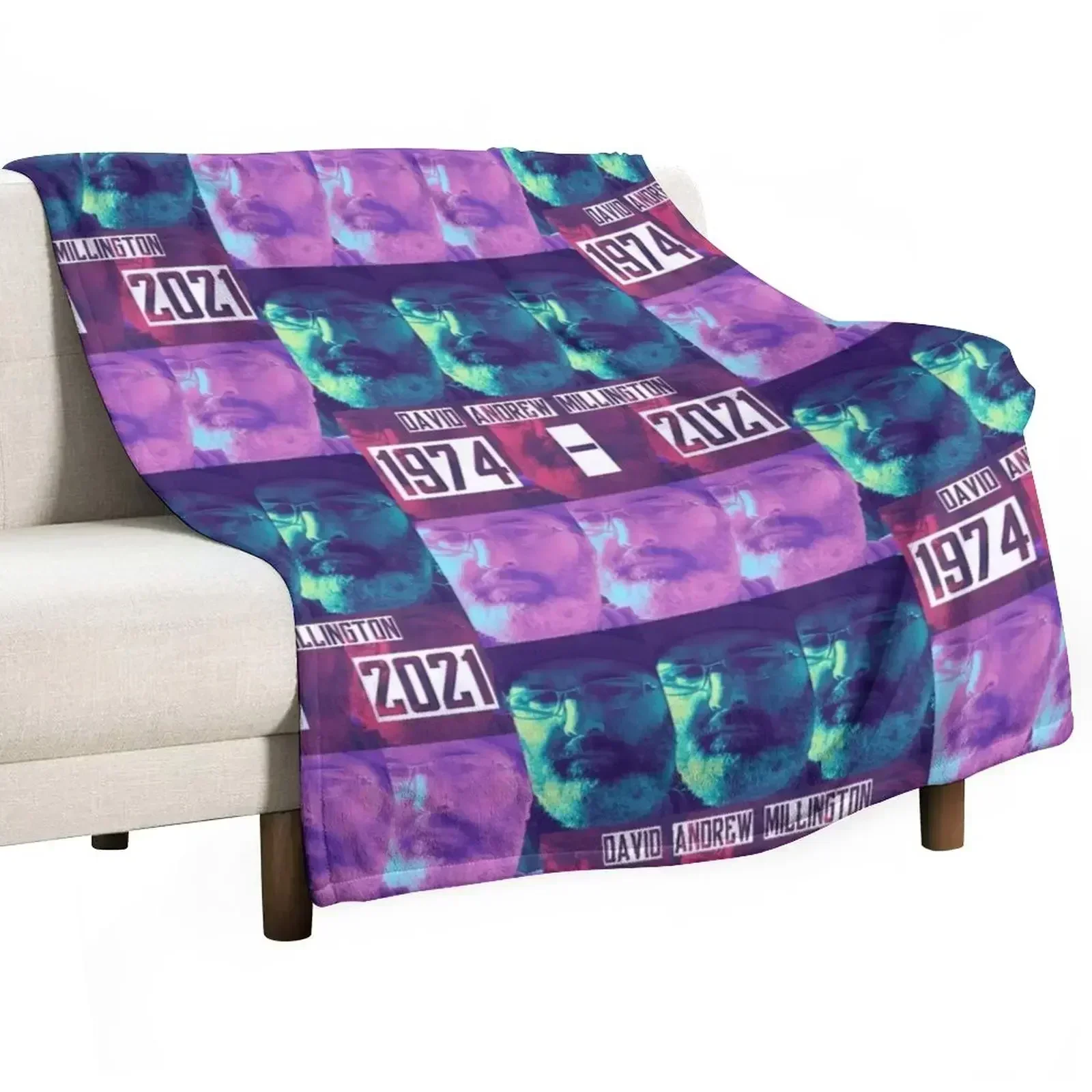 Uncle Dave Throw Blanket bed plaid Decorative Beds Flannels Shaggy Soft Thermal Blankets