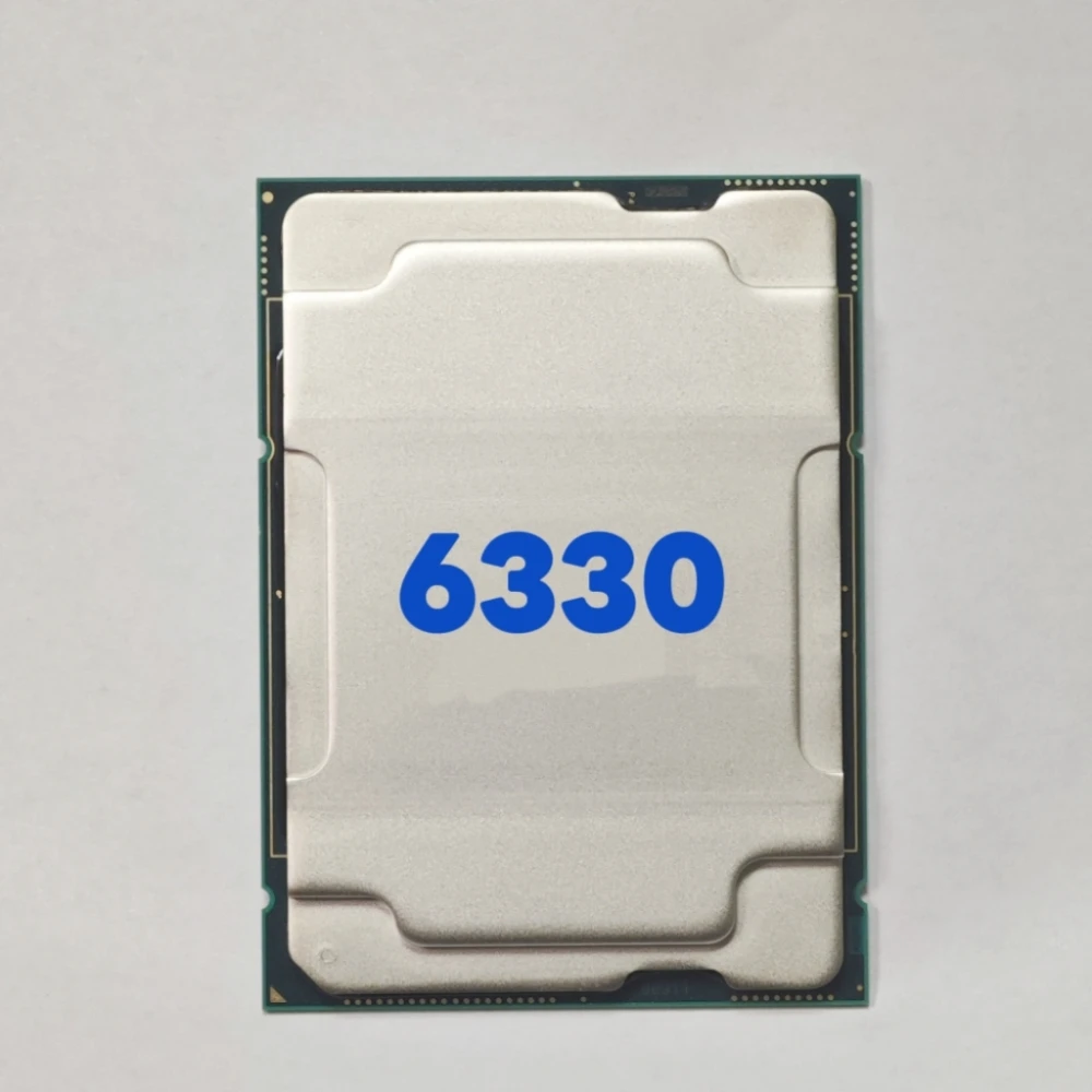 Xeon Gold 6330 Processor 28 Cores 56 Threads 2.0GHz 3.1GHz Turbo 42MB Cache LGA4189 Server CPU